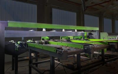 Introducing: New edging and multi ripping line with scanning from Mebor